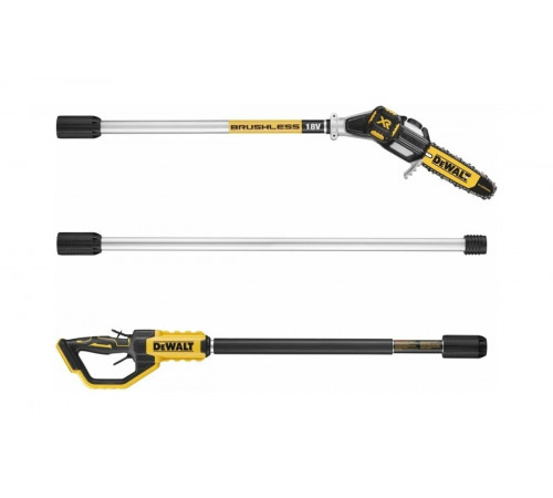 Цепной аккумуляторный высоторез DEWALT XR 18 В, BRUSHLESS DCMPS567N-XJ