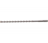 Бур по бетону, двойная спираль, Cobalt W-tip (10x260 мм; SDS PLUS) Denzel 705018