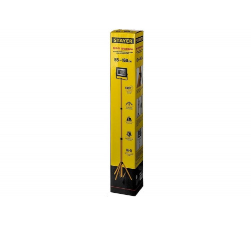 STAYER 65-160 см, желтый/черный, штатив переносной 56920_z01 Master STAYER 65-160 см, желтый/черный, штатив переносной 56920_z01 Master