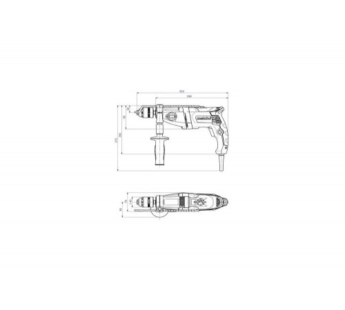 Дрель ударная METABO SBEV 1000-2 (600783510)