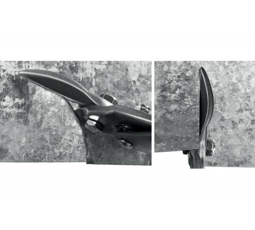 STAYER 250 мм, левые двухрычажные усиленные ножницы по металлу Hercules 2322_z01 Professional