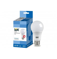 Лампа IEK LED A60 20Вт 230В 6500К E27 LLE-A60-20-230-65-E27