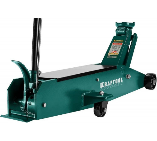 KRAFTOOL 10т, 160-560 мм, домкрат подкатной гидравлический, удлиненный High-Lift 43455-10 KRAFTOOL 10т, 160-560 мм, домкрат подкатной гидравлический, удлиненный High-Lift 43455-10