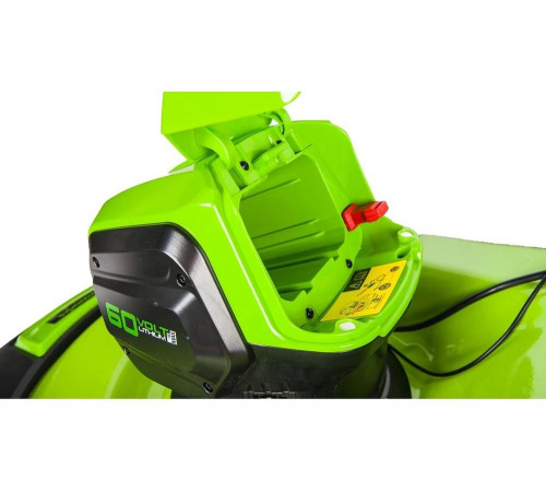Бесщеточная самоходная аккумуляторная газонокосилка Greenworks GD60LM51SP 60 В 2514307 Бесщеточная самоходная аккумуляторная газонокосилка Greenworks GD60LM51SP 60 В 2514307