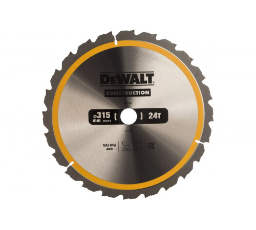 Пильный диск CONSTRUCT (315х30 мм; 24 ATB) DEWALT DT1961