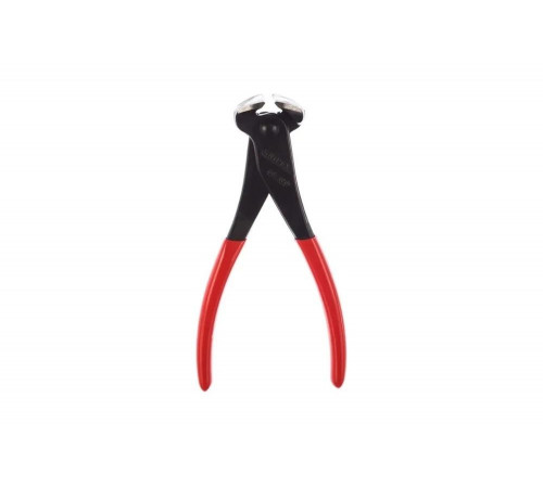 Торцевые кусачки Knipex 180 мм, фосфатированные, обливные ручки KN-6801180EAN Торцевые кусачки Knipex 180 мм, фосфатированные, обливные ручки KN-6801180EAN