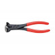 Торцевые кусачки Knipex 180 мм, фосфатированные, обливные ручки KN-6801180EAN