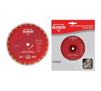 Диск алмазный сегментный по асфальту (300х25.4 мм) ELITECH 1110.007800