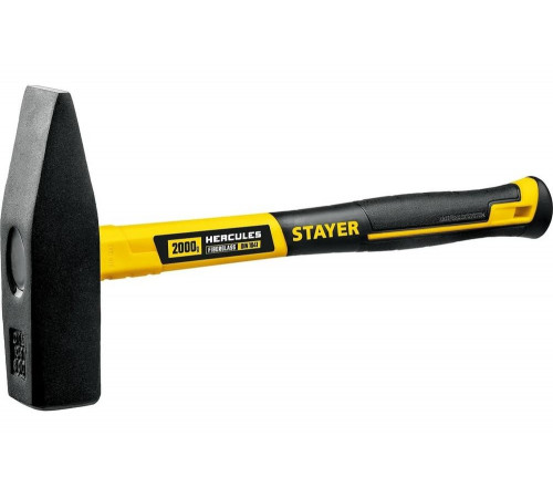 STAYER 2000 г, с фиберглассовой рукояткой, молоток слесарный 20050-20_z02 Professional