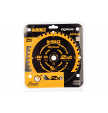 Диск пильный по дереву (184х16 мм; Z40) DEWALT DT 10303
