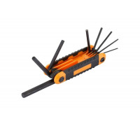 Набор складных шестигранных ключей DEKO HT07, 8 в 1 065-0588