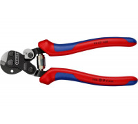 Тросорез KNIPEX рез: кабель 6 мм, особо прочный трос 1960 Нм L-160 мм KN-9562160SB
