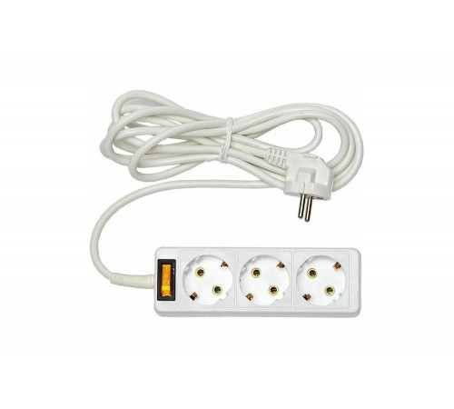 Бытовой удлинитель Rucelf 3 гн. ПВС 3х0,75 арт. RU-03-375-03KZG 00-00005461 Бытовой удлинитель Rucelf 3 гн. ПВС 3х0,75 арт. RU-03-375-03KZG 00-00005461