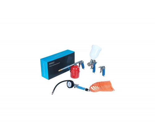Набор пневмоинструмента NORDBERG 5 предметов NP05KIT Набор пневмоинструмента NORDBERG 5 предметов NP05KIT