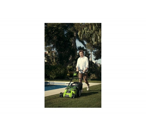 Аккумуляторная газонокосилка GreenWorks TwinForce G40LM49DBK3 40V 2500207UE