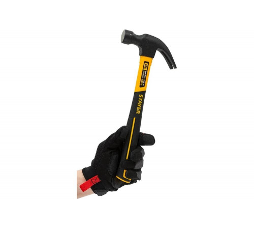 STAYER 560 г, молоток-гвоздодер с фиберглассовой рукояткой Hercules 2026-560_z02 STAYER 560 г, молоток-гвоздодер с фиберглассовой рукояткой Hercules 2026-560_z02
