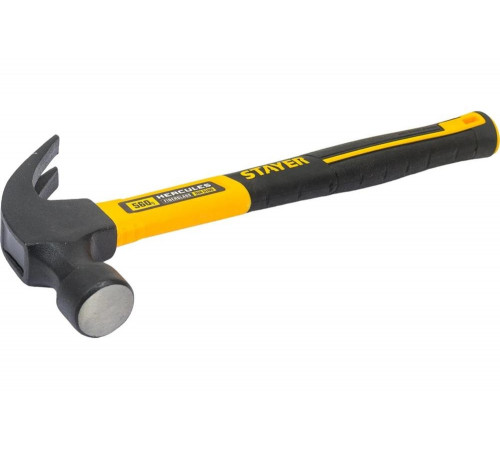 STAYER 560 г, молоток-гвоздодер с фиберглассовой рукояткой Hercules 2026-560_z02 STAYER 560 г, молоток-гвоздодер с фиберглассовой рукояткой Hercules 2026-560_z02