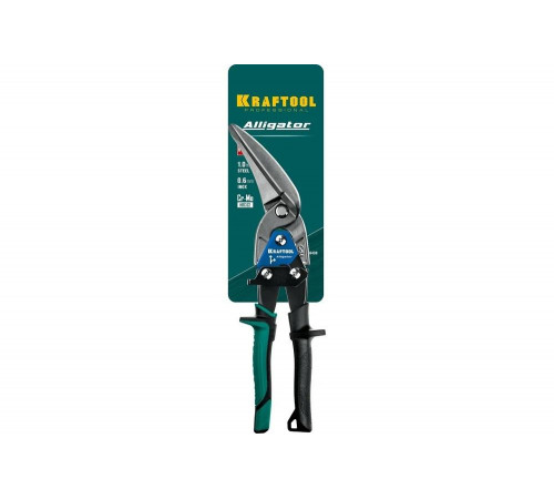 KRAFTOOL 280 мм, правые удлинённые ножницы по металлу Alligator 2328-RL KRAFTOOL 280 мм, правые удлинённые ножницы по металлу Alligator 2328-RL