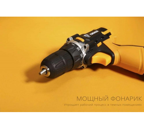 Аккумуляторная дрель DEKO DKCD12FU-Li