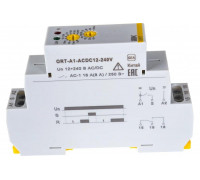 Реле задержки включения IEK ORT. 1 конт. 12-240 В AС/DC ORT-A1-ACDC12-240V