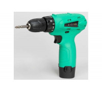 Аккумуляторная дрель Zitrek Green 12 (12В, Li-ion аккумулятор 1шт, ЗУ, бита) 063-4071