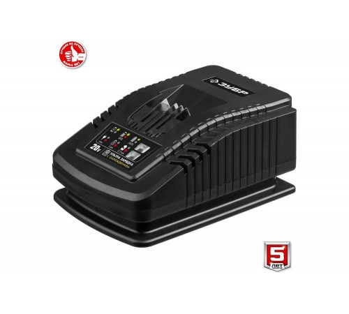 ЗУБР 20 В, Li-Ion PRO, 2 АКБ, УШМ "BRUSHLESS" AB-125-42 Профессионал