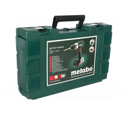 Дрель аккумуляторная METABO BS 18 LT Compact 2.0 (602102530) Дрель аккумуляторная METABO BS 18 LT Compact 2.0 (602102530)