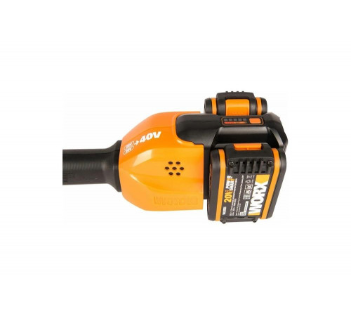 Аккумуляторный триммер WORX 40В, 2х2.0 А*ч, двойное ЗУ 2x2A WG184E Аккумуляторный триммер WORX 40В, 2х2.0 А*ч, двойное ЗУ 2x2A WG184E