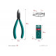 Прецизионные бокорезы KRAFTOOL Precision 108 мм 220017-6-10