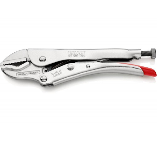 Универсальный ручной зажим Knipex круг 35 мм, кв-т 25 мм,под ключ 32 мм, штрихкод на ручках KN-4004180EAN Универсальный ручной зажим Knipex круг 35 мм, кв-т 25 мм,под ключ 32 мм, штрихкод на ручках KN-4004180EAN