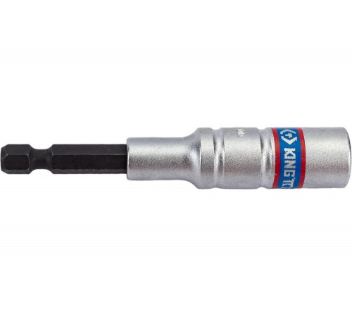 Головка для шуруповерта двенадцатигранная 1/4", 10 мм, L = 80 мм KING TONY 76B810M Головка для шуруповерта двенадцатигранная 1/4", 10 мм, L = 80 мм KING TONY 76B810M
