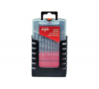 Набор сверл по металлу HSS-G (19 шт; 1-10 мм) Elitech 1820.052400