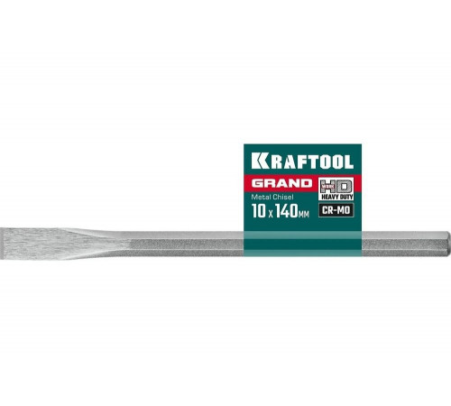 KRAFTOOL 10х140 мм, зубило слесарное по металлу Grand 2103-10