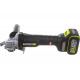 Угловая аккумуляторная бесщеточная шлифмашина WORX Professional WU809.1 20В, 125мм, 4Ач х2, ЗУ WU809.1