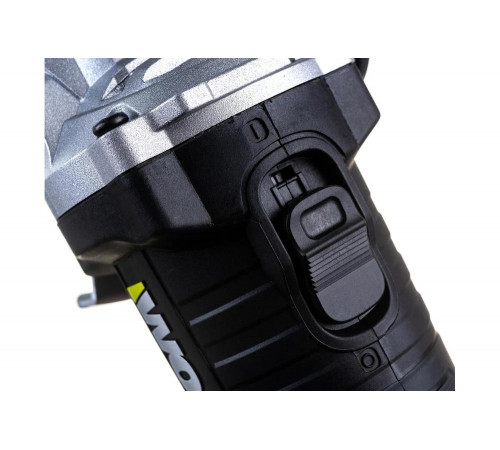 Угловая аккумуляторная бесщеточная шлифмашина WORX Professional WU809.1 20В, 125мм, 4Ач х2, ЗУ WU809.1
