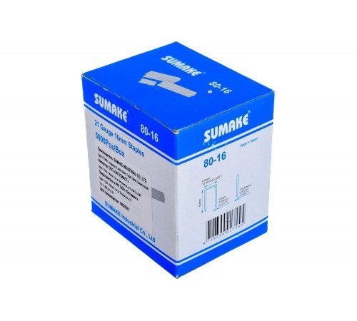 Скобы для пневмостеплера SUMAKE 80-16 - надежность и качество Скобы для пневмостеплера SUMAKE 80-16 - надежность и качество