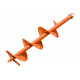 Однозаходный шнек для грунта CARVER  GDB-200