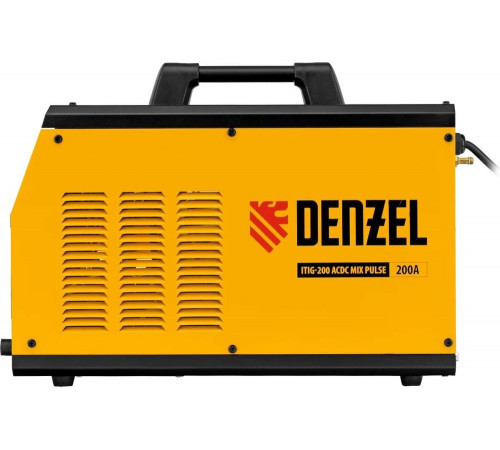 Аппарат инверторной аргонодуговой сварки Denzel itig-200 AC/DC mix pulse, 200 А 94319 Аппарат инверторной аргонодуговой сварки Denzel itig-200 AC/DC mix pulse, 200 А 94319