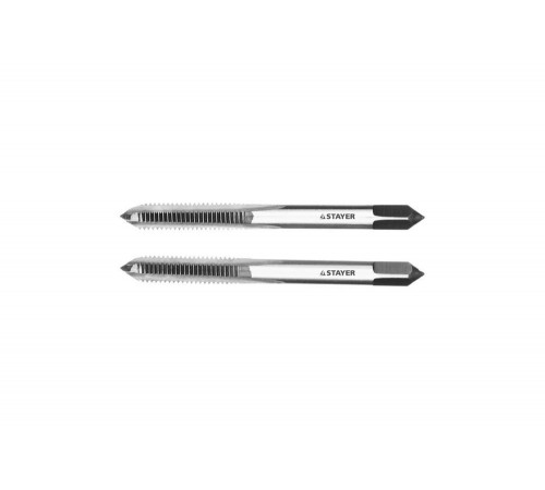 STAYER M12 х 1.75 мм, 2 шт., комплект метчиков MaxCut 28025-12-1.75-H2 STAYER M12 х 1.75 мм, 2 шт., комплект метчиков MaxCut 28025-12-1.75-H2