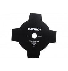 Нож 4-лопастной PT-GCB4T (230 мм; 25.4 мм; 1.6 мм) для триммеров PATRIOT 809115205