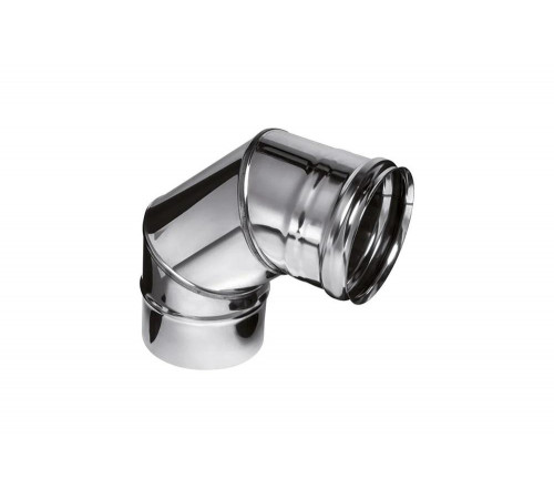 Колено Ferrum 0.5 мм, 90 гр, ф 200 мм f2412