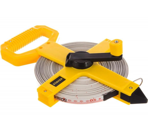 STAYER 50 м х 13х0.4 мм, мерная лента геодезийная GEOMax 3418-50 STAYER 50 м х 13х0.4 мм, мерная лента геодезийная GEOMax 3418-50