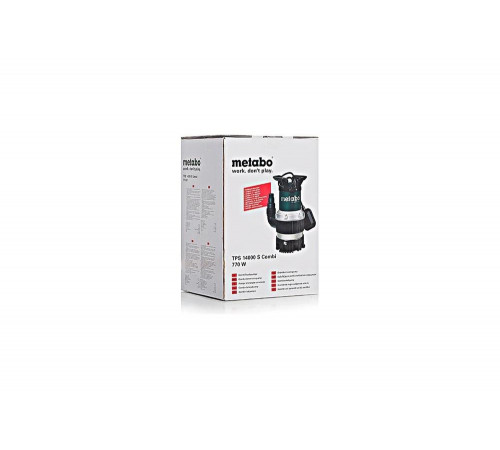 Дренажный насос Metabo TPS 14000 S Combi 0251400000