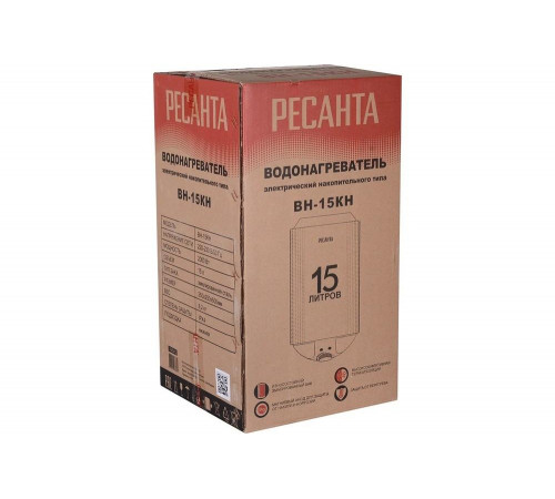 Накопительный водонагреватель Ресанта круглый ВН-15КН 74/5/12