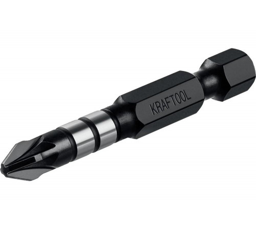Ударные биты KRAFTOOL Impact Pro PZ2, 50 мм, 2 шт 26193-2-50-S2