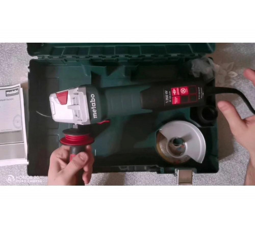 УШМ (болгарка) METABO W 13-125 Quick (603627010)