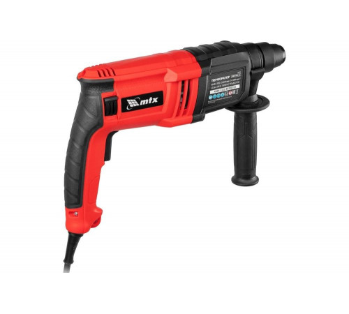 Электрический перфоратор MTX mrh-600-22, sds-plus, 600 Вт, 2.2 Дж, 3 плюс 1 реж. 26682 Электрический перфоратор MTX mrh-600-22, sds-plus, 600 Вт, 2.2 Дж, 3 плюс 1 реж. 26682