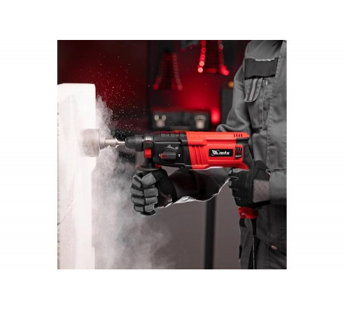 Электрический перфоратор MTX mrh-600-22, sds-plus, 600 Вт, 2.2 Дж, 3 плюс 1 реж. 26682 Электрический перфоратор MTX mrh-600-22, sds-plus, 600 Вт, 2.2 Дж, 3 плюс 1 реж. 26682
