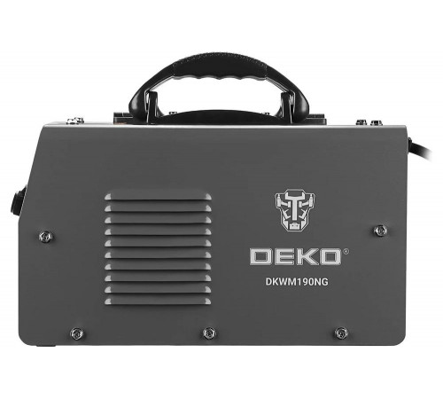 Сварочный полуавтомат DEKO DKWM190NG, MIG без газа/MMA/TIG LIFT, 190А 051-4694