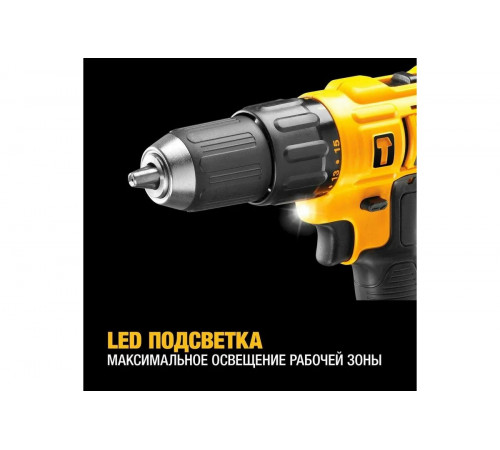 Аккумуляторная ударная дрель-шуруповерт DEWALT 18В DCD776M1T-QW